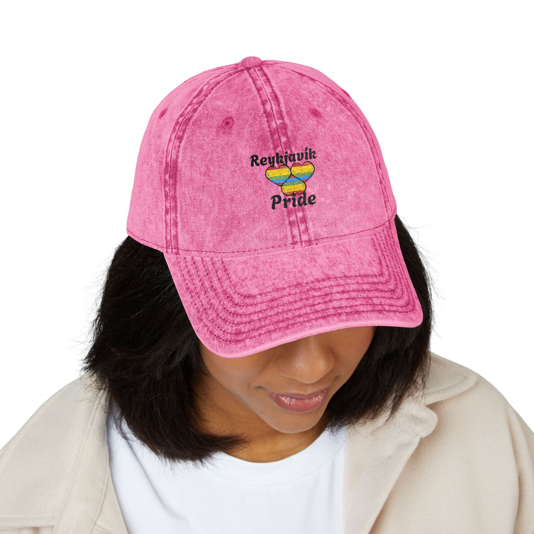 Embroidered Cap - Reykjavík Pride Celebration