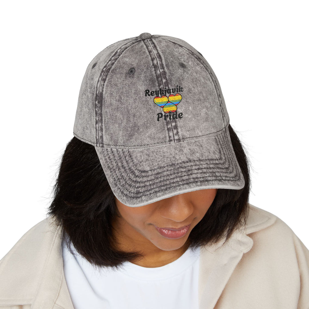 Embroidered Cap - Reykjavík Pride Celebration