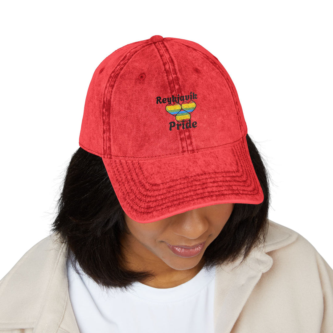Embroidered Cap - Reykjavík Pride Celebration