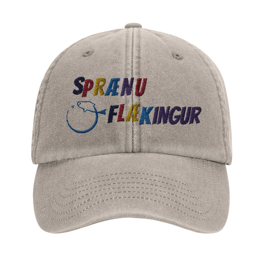Custom Vintage Cotton Dad Hat for Fly Fishing Adventures in Sand