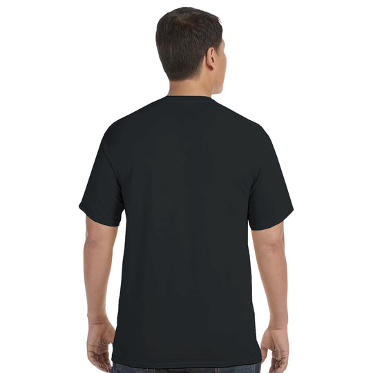 Reykjavik Pride heavyweight unisex T shirt in Black at the back