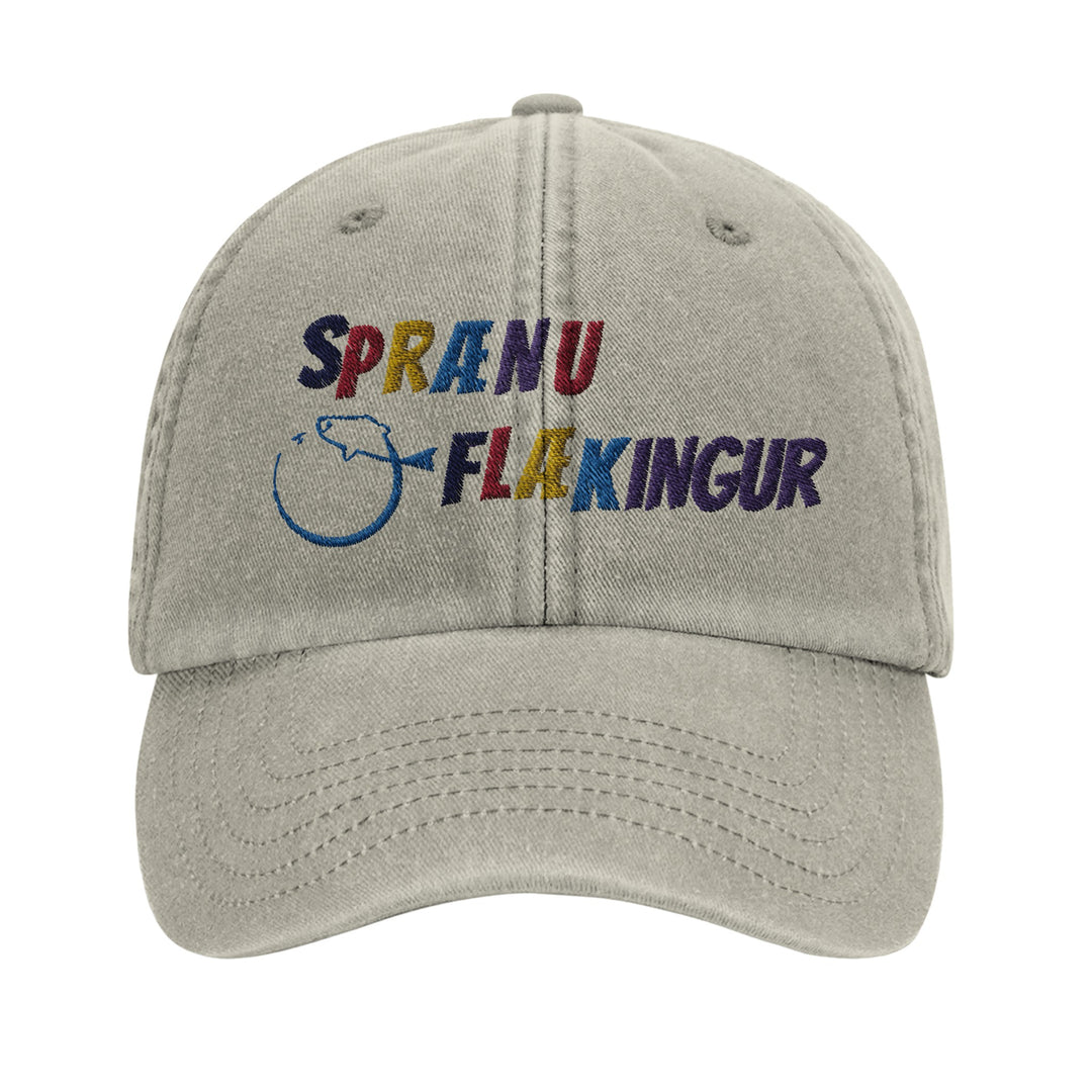 Custom Vintage Cotton Dad Hat for Fly Fishing Adventures in Sand 