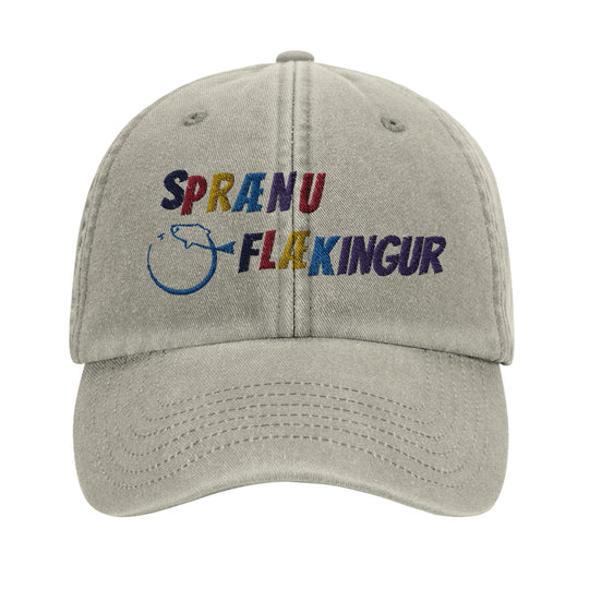 Custom Vintage Cotton Dad Hat for Fly Fishing Adventures in Sand 