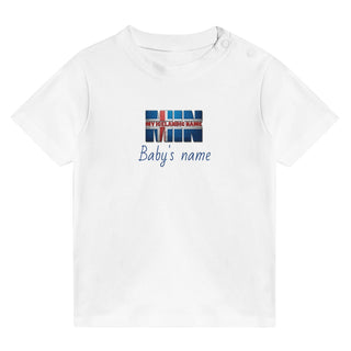 Afi and Amma's Little Viking - Custom Classic Baby Crewneck T-shirt